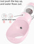 Outdoor Dog Water Bottle Dispenser, Leak Proof for Pets On The Go with Food Container, Pink