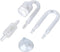 CO2 Diffuser Set, Carbon Dioxide Glass Reactor U Shape Tube for Aquarium Plants Tank