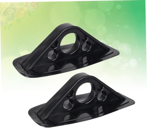 Paddle Bracket Accessories - 2 Pcs Rubber Boat Awning Top Deck Hinge for Kayak Shade Equipment & Rod Holder