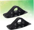 Paddle Bracket Accessories - 2 Pcs Rubber Boat Awning Top Deck Hinge for Kayak Shade Equipment & Rod Holder
