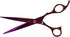 Set, Gavigain Purple Grooming Kit, Premium Stainless Steel Scissors Ergonomic Handle, Proof Comb, for Long Haired Pets