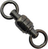 890 lb AFW Stainless Steel Ball Bearing Swivels with Double Welded Rings - Patented Bullet Shape, Gun Metal Finish, Up