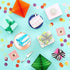 ZippyPaws Birthday Box - Colorful Squeaky Toy Set for Dogs, Birthday Gift with 3 Toys