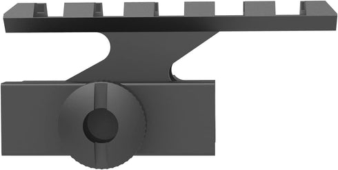 MT100-5 1“ Riser Mount with 5 Slots See-Through Weaver/Picatinny Rail Mount