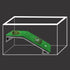 Turtle Basking Platform, Tortoise Ramp Reptile Tank Ladder Resting Terrace for Fish Tank Aquarium (14" X 4.7" X 4")