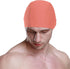 Swimming Swimming Cyan Swim Cap for Men,Fabric Cap,Elastic Men's Hat