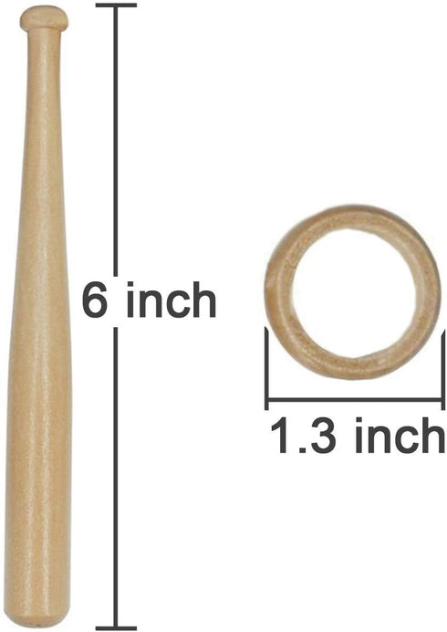 TIHOOD Baseball Stand Holder Wooden Base Ball Stand Display Holder