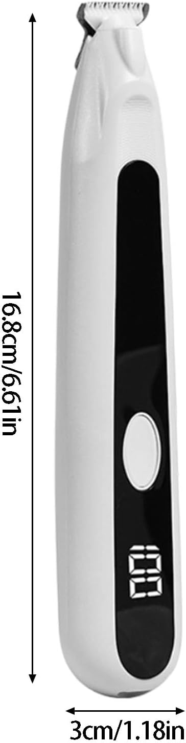 JINPIAOPIAO Trimmer Professional Electric Hair Cutter Pet Grooming Scissors Electric for Cats Dogs with Low Weight ABS