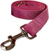 Soft Velvet Dog Collar and Leash Set, Heavy Duty Metal Buckle Adjustable Durable Pet Collars for Small Medium Large