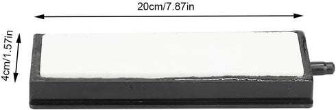 TOPINCN Aquarium Air Stone Bar, Ultra Silent Nano Air Bubble Stone Micro Bubble Diffuser Airstones for Aquarium Fish Hydroponics Pump Air Pump Accessories
