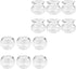 12 Pcs Miniature Glass Fish Bowls | Simulated Mini Fish Tank for Desktop Office Accessories