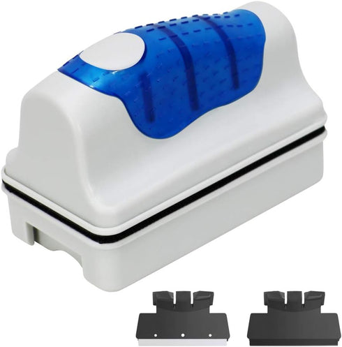 Jasonwell Magnetic Aquarium Fish Tank Glass Algae Cleaner Scrubber - Floating Clean Brush (L)