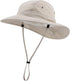 Home Prefer Men's Summer Bucket Sun Hat, Wide Brim Fishing Safari Hat UPF 50+
