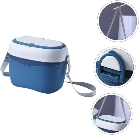 1Pc Portable Bottle Storage Case Durable Organizer for Products Material for Milk Bottles and Tableware with Dustproof
