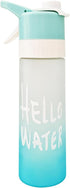 Tmeng Misting Water Bottle, 2 in 1 22 OZ Large Capacity,Wide Mouth Leak
