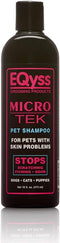 EQyss Micro-Tek Pet Shampoo (16 Ounce) - Stops Scratching, Itching, Biting, or