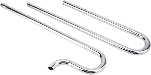 Aquarium Inflow Pipe - Lily Pipe Stainless Steel Surface Skimmer, Durable Outflow Oil-Film Filter Pipe (16/22mm)