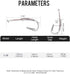 Cuoyuqie 2pcs 5.0# Stainless Steel Single Hook Jig Lure UV Glow Spoon-Shaped Saltwater Fishing Jigging Lure