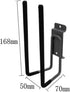 Ski and Snowboard Boot Wall Hanger, Wall Storage Roller Skates Wall Rack, Wall Mount for Ice Skates & Roller Skates Boot