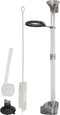Fish Shrimp Feeder Tube and Plate Set, Multifunctional Plastic Feeding Tube Dish for Aquarium