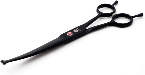 Dream Reach 7.0 Inches Professional Pet Cat Dog Grooming Shears, Straight, Curved, Thinning/Blending/Chunking Scissors