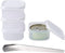 4Pack Canned Cat Food Storage Container for 3oz Cat Cans, Transparent Plastic