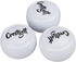 Youngy Portable Flat Shaped Golf Ball Putting Training Aid Lightweight Golf Practice Balls