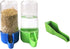 SEIS 3 Pack Bird Water Dispenser with Spoon, Small Animal Foods Bowl, Parrot Drinking Fountain, 200ML Automatic Feeder