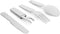M-Tac 4 in 1 Camping Military Flatware Set - Portable Stainless Steel Travel Cutlery Tools