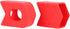 VGEBY 1Pair Crank Protector, Silicone Crank Case Cover for Bike Accessory (Red)