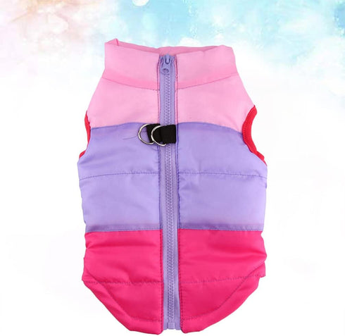 FRCOLOR Clothes Pet Garment: Dog Apparel for Autumn, Dog Sweaters, Winter Costume, Purple Dog Accessories