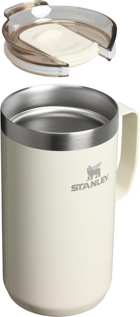 STANLEY Everyday Camp Mug | Drink Through Lid | Cup for Coffee, Tea and Drinks | Insulated Stainless Steel Coffee Mug |