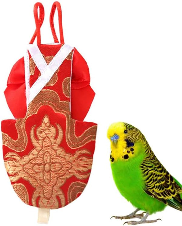 ERINGOGO Parrot Diaper Lightweight Bird Pant with Bowknot for Cockatiel Parakeet Pigeon