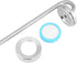 TOPINCN CO2 Diffuser, Stainless Steel CO2 Atomizer Bubble Counter for Aquarium Plants Water Grass (35cm).