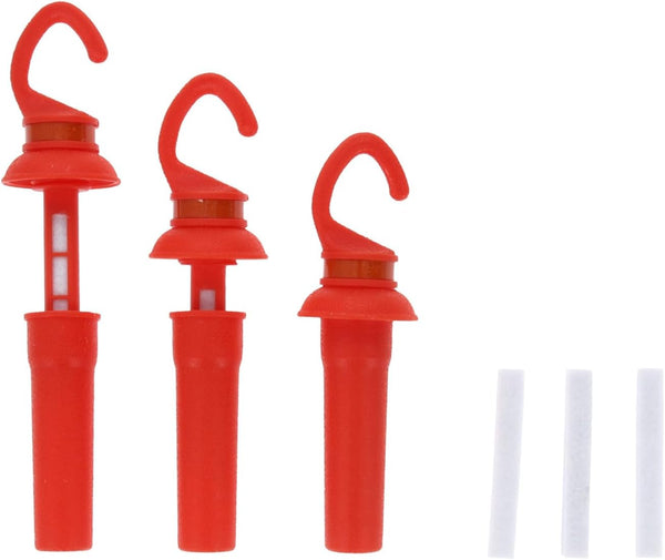 HME Seal-Tite Drop Wick with Replacement Felts (Pack of 3) | Easy-to-Use Air-Tight Scent Dispenser with Rain Protection