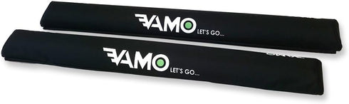 Vamo Black 30" Long Surf Kayak SUP Rack Pads for AERO BAR