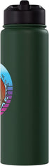 Sockeye salmon Pacific Northwest Freshwater Fish river ocean Stainless Steel Insulated Water Bottle