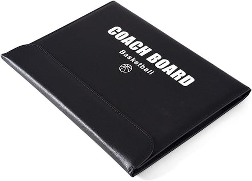 Pure Vie Portable Basketball Coaching Board - Tactical Clipboard with Player Markers, Erase Pen for Coaches