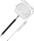 2pcs Set (5x4.5cm 7x6.5cm) Beaupretty Extendable Shrimp Separation Net with Fine Mesh for Aquarium and Fish Tank, Small