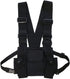 Multi-Pocket Chest Rig Bag, Utility Vest Chest Bag for Men, Hands-Free Radio Front Pack for Hiking