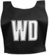 Carta Sport Carta TBNB White Football Lettered Netball Bibs Medium Black, One Size