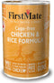 FirstMate, Cage-Free Chicken and Rice Grain-Friendly Dog Food with No Corn, Wheat, Soy, Gluten, Peas or Potato, 12.2 Ounce