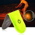 Fluorescent Green Night Running Reflector Light, LED Safety Magnetic Clip Light for Outdoor Walking, Cycling, Hiking