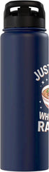 Ramen Noodle Ramen Just A Boy Who Loves Bacon Stainless Steel Insulated Water Bottle