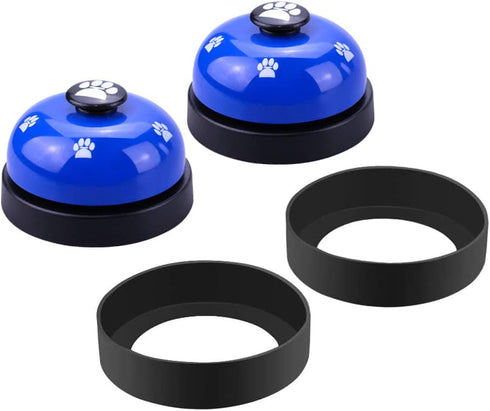 Set 2 Comsmart Dog Training Bell, of Dog Puppy Pet Potty Training Bells, Dog Cat Door Bell Tell Bell with Non-Skid