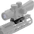 Picatinny Riser Mount, Low Profile Rail Riser Mounts Adaptor with QD Lever Lock Quick Release