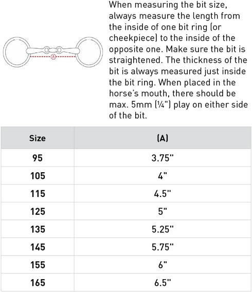 HORZE Baucher Style Bit for Enhanced Control