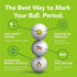 Golfdotz Tropical Collection Golf Ball Markers - Golf Accessories & Customizers, 18-32 Count