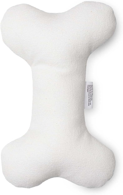 Eco-Friendly Durable Squeaky Dog & Puppy Chew Toy for Training, Teething, and Exercise (T-Bone)