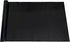 Aquarium Background - Static Cling Black Fish Tank Wallpaper, Vinyl Poster 24 x 12 in